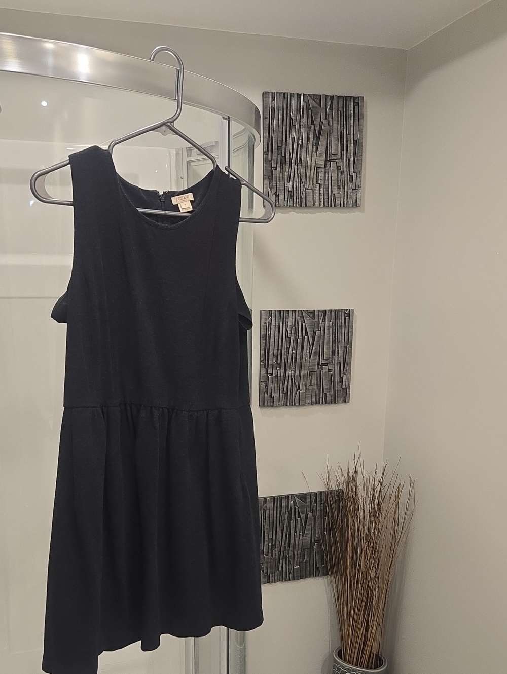 Classic Black Sleeveless Dress - J.Crew